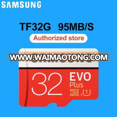 100% Original Samsung micro sd TF32G EVO Plus SD Card Class10 32GB 16GB 64GB 128GB micro 16G card wholesale Samsung memory card