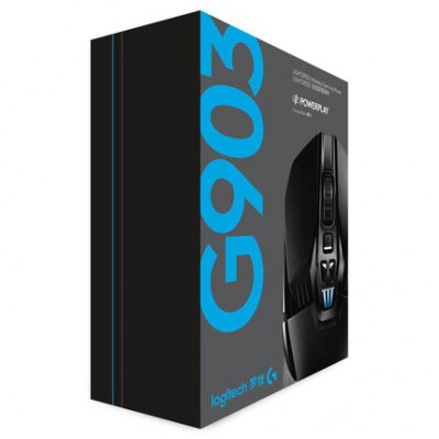 Logitech G903 Gaming Mouse with  Wireless Charging Compatibility